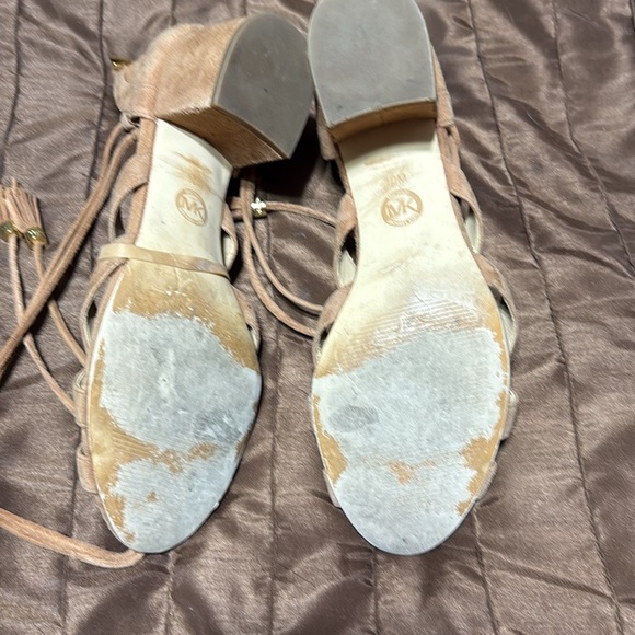 Michael Kors Elegant Tan Women's Sandals - Picture 5 of 5
